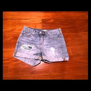 Madewell boyfriend shorts - size 25